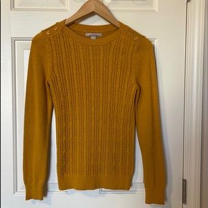 Banana Republic Sweater Cable Knit Long Sleeve